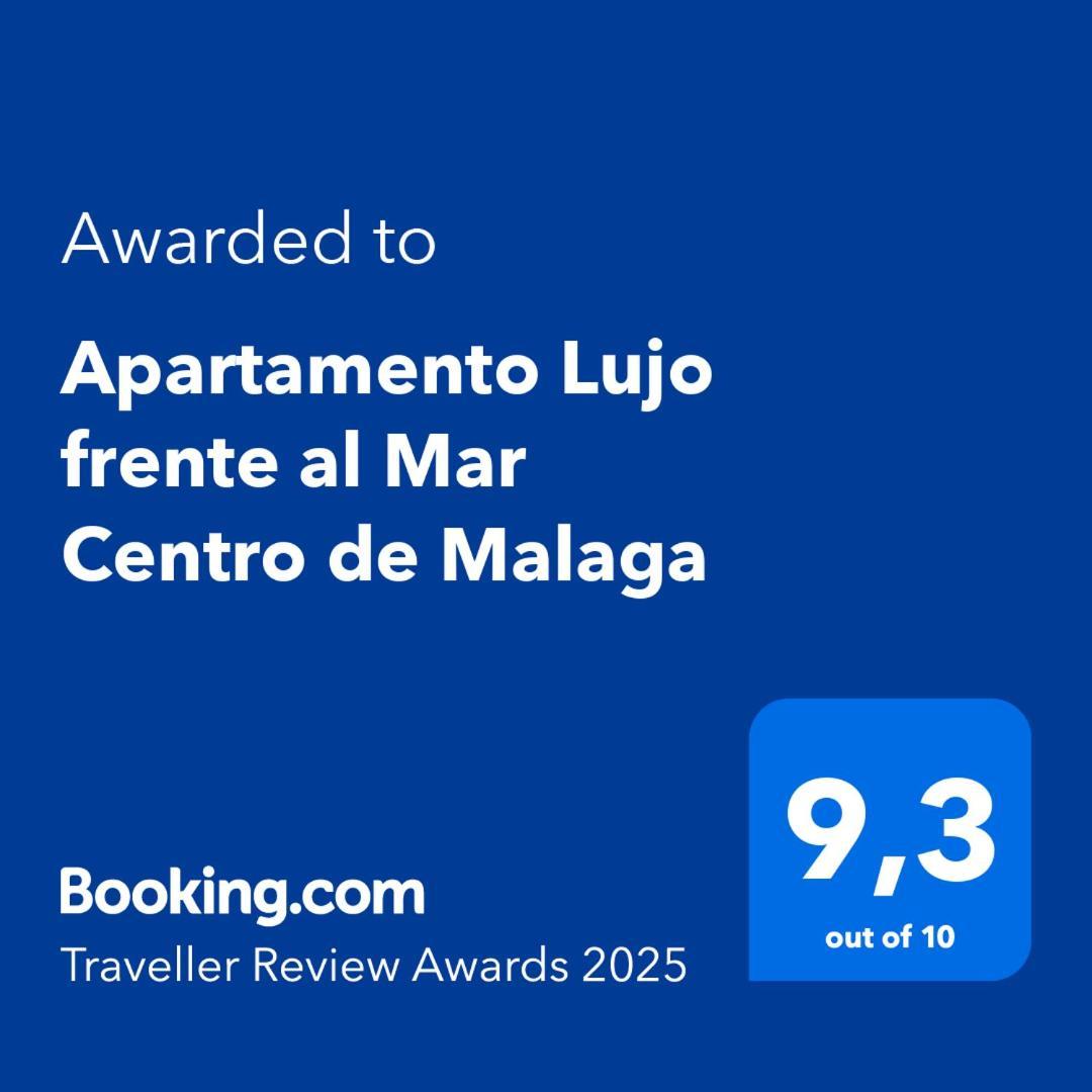 Apartamento Lujo Frente Al Mar Centro De Málaga Eksteriør billede